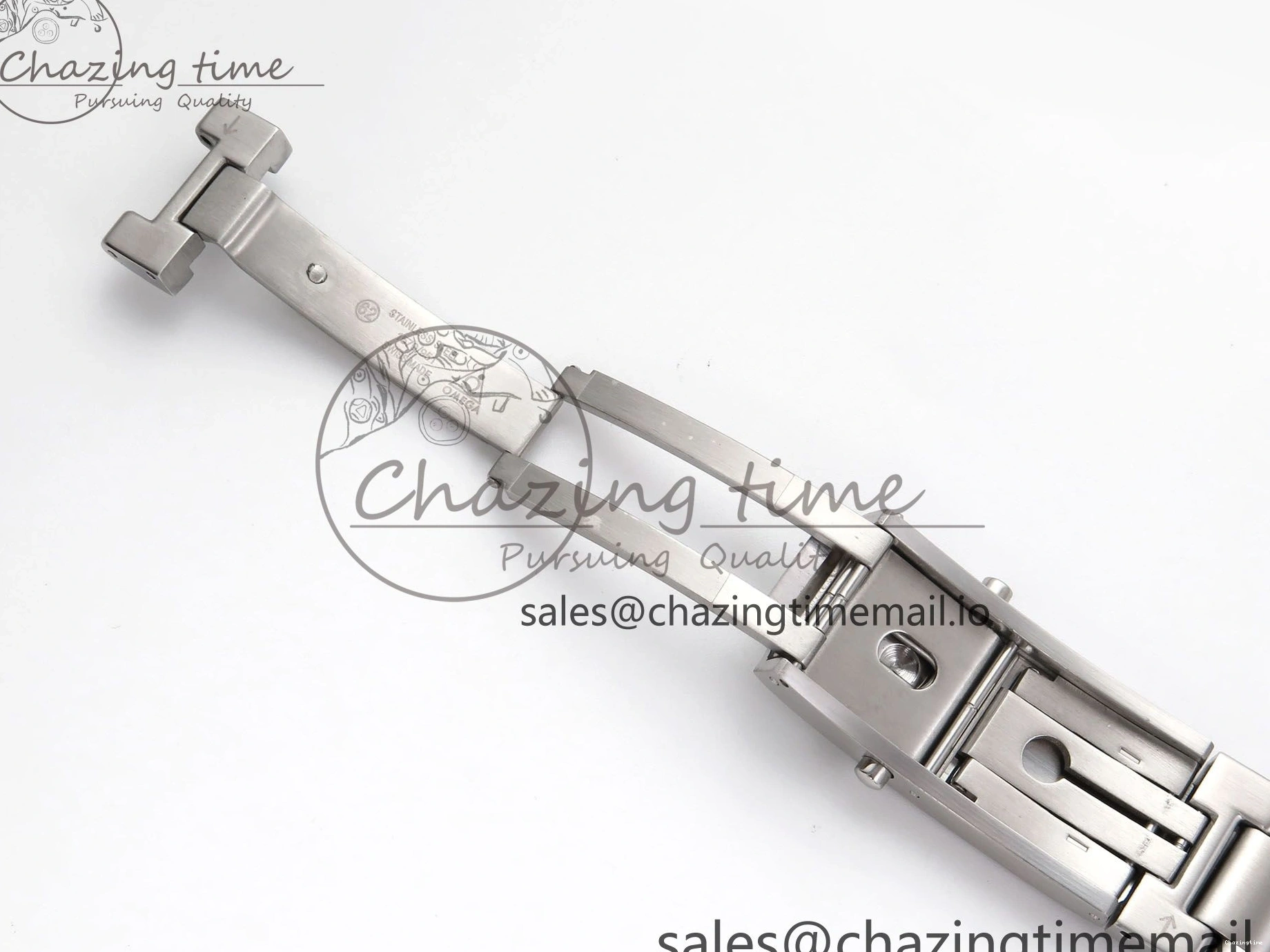 0405 Seamaster “LMPO” OMF 1:1 Best Edition Black Dial on SS Bracelet A Tailored 7703